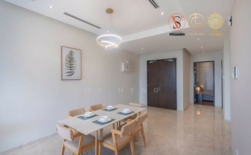 Servis Apartment untuk Disewa di The Manor - MK Heng - Dining Room - PropertyGuru.com.my
