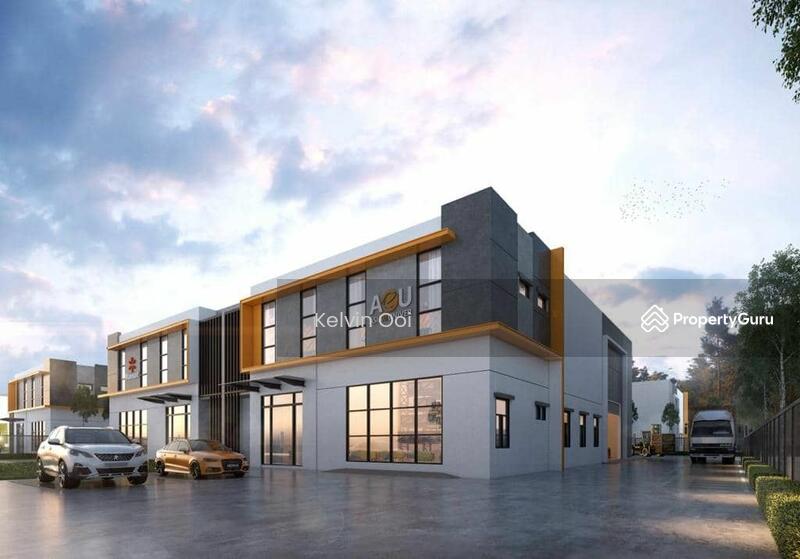 For Rent - Semi-D factory at Taman Industri Ringan Juru