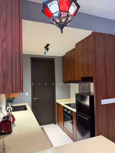Service Residence for Rent at Paloma @ Tropicana Metropark - Diyana . - Kitchen - PropertyGuru.com.my