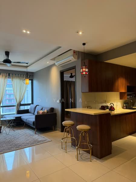 Service Residence for Rent at Paloma @ Tropicana Metropark - Diyana . - Living Room - PropertyGuru.com.my