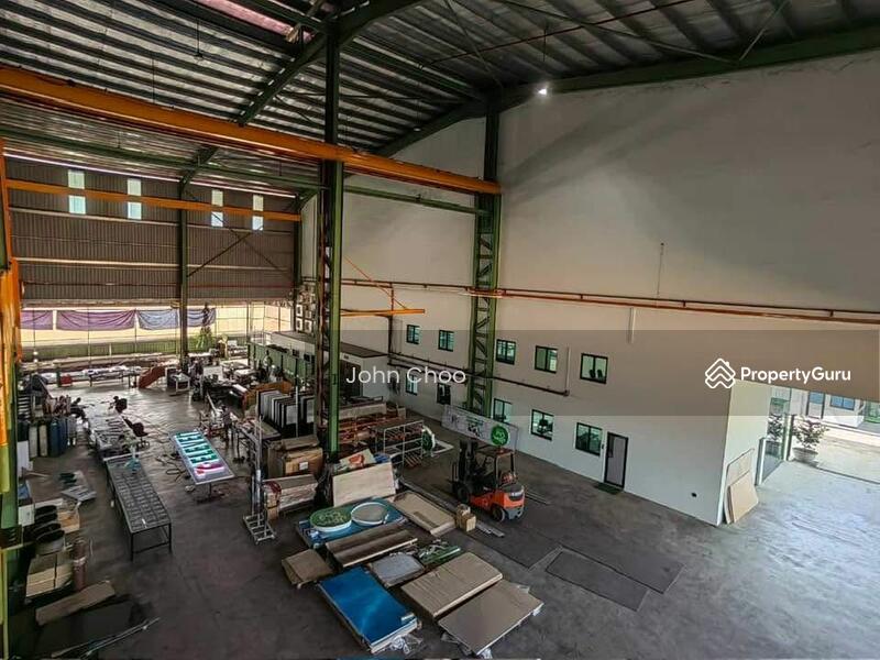 For Sale - Indahpura Industrial Park @ Kulai Double Storey Detached Factory with 3 Storey Office For Sale