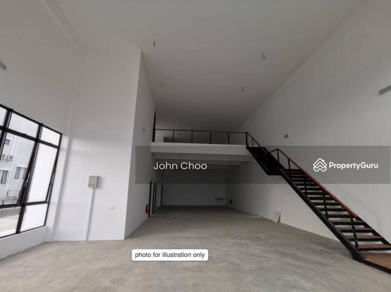 For Sale - Eco Business Park 3 @ Kota Masai 1.5 Storey Industrial Unit with Mezzanine Floor For Sale