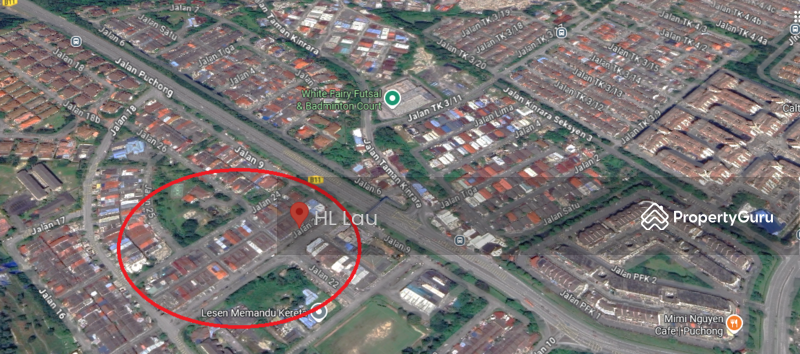 For Rent - Ground Floor Shop 20' x 80' @ Taman Bukit Kuchai along Jalan Puchong