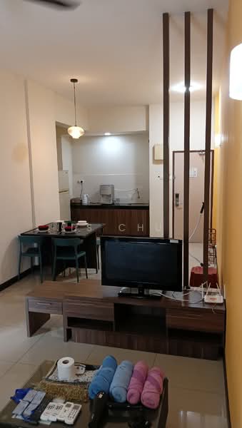 Service Residence for Sale at Bayou Lagoon Park Resort - LS Chu - Living Room - PropertyGuru.com.my