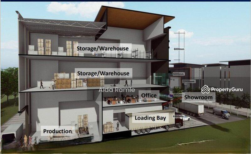 Untuk Dijual - Semi-D factory at Bandar Baru Bangi