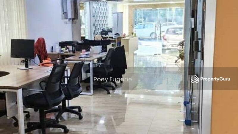 For Rent - Jalan Masjid Negeri Commercial 2 Storey Semi D Main Road Greenlane Penang