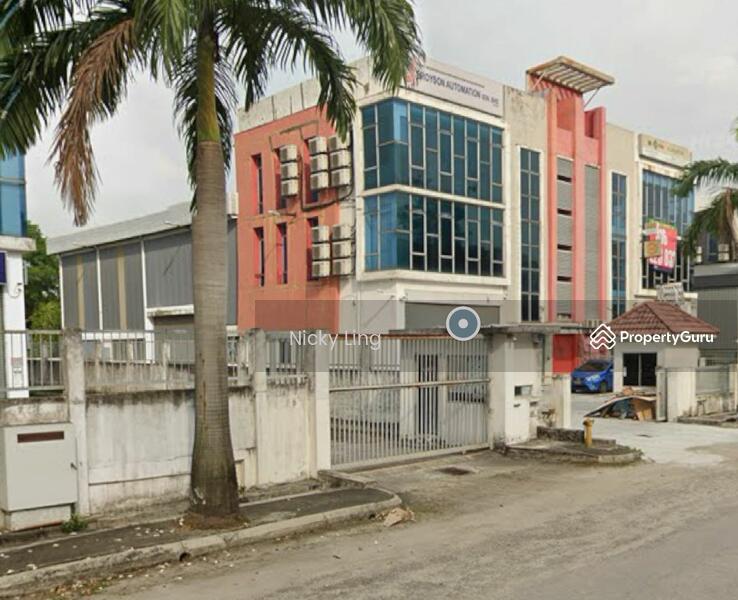 For Rent - Corner factory with 3 storey office at shah alam seksyen 34 for rent