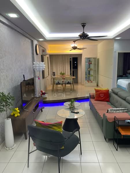 Condominium for Rent at Fortune Avenue - Alison Chiu - Living Room - PropertyGuru.com.my