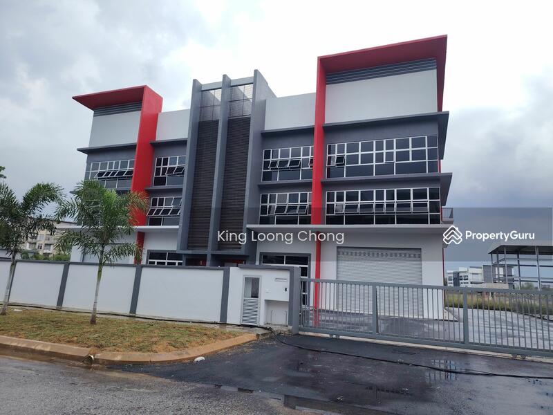 Untuk Disewa - [Corner Lot] 3 storey Semi-D Perdana Industrial Park