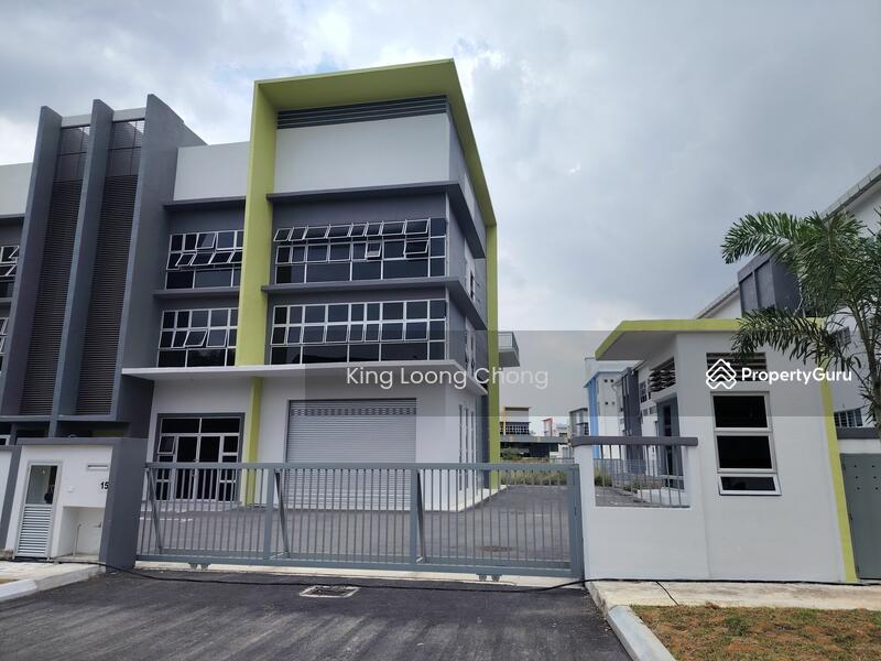 Untuk Disewa - [Corner Lot] 3 storey Semi-D Perdana Industrial Park
