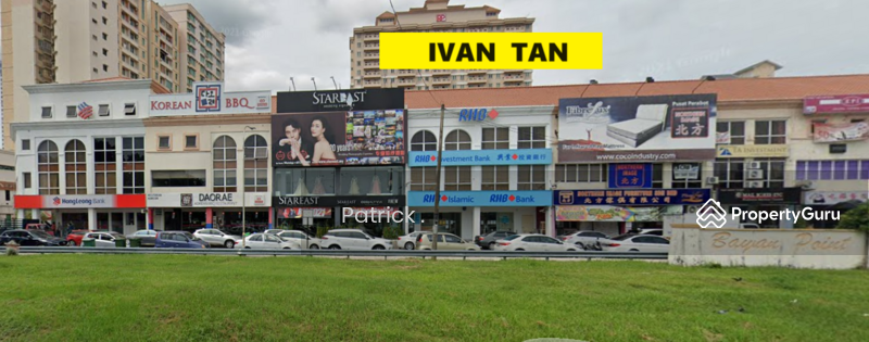 For Sale - 3 sty Shop Bayan Point Near Bukit Jambul【Face Big Roundabout】Main Road