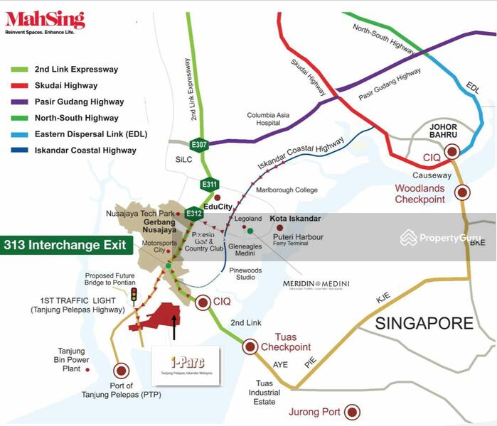 For Sale - i-Parc @ Tanjung Pelepas (Semi-D Factory)