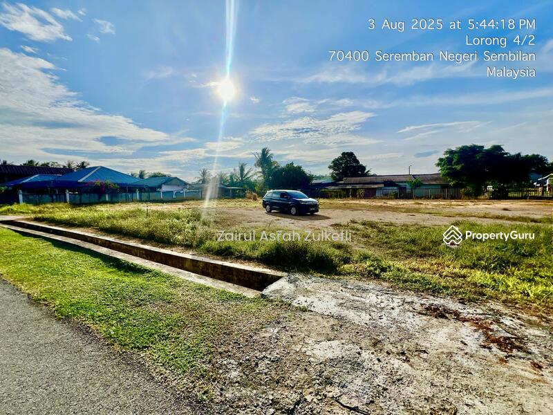 For Sale - Seremban INFRA READY FREEHOLD Tanah Lot Banglo Dekat UTC Ampangan Seremban