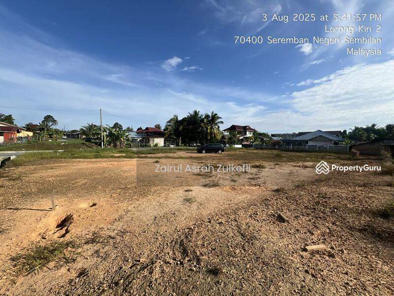 For Sale - Seremban INFRA READY FREEHOLD Tanah Lot Banglo Dekat UTC Ampangan Seremban