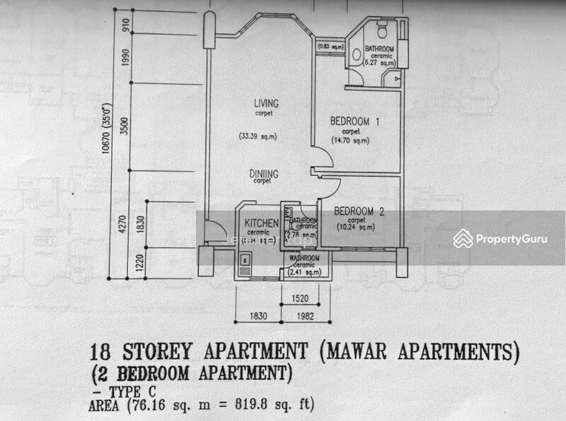 Untuk Dijual - Mawar Apartment