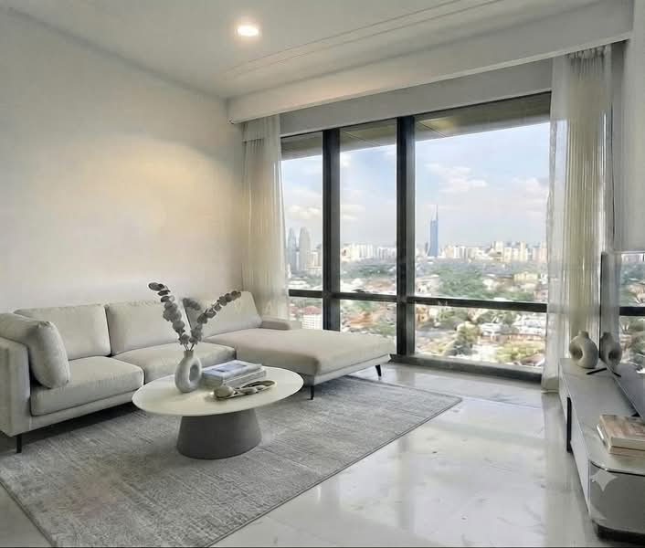Kondominium untuk Disewa di Pavilion Damansara Heights - Alvan Chin - Living Room - PropertyGuru.com.my
