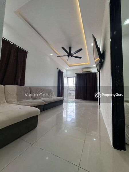 Untuk Disewa - Klebang Restu Fully Furnished Single Storey Corner House For Rent