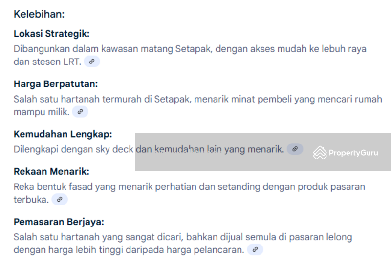 Untuk Dijual - Sky Awani Residensi 1