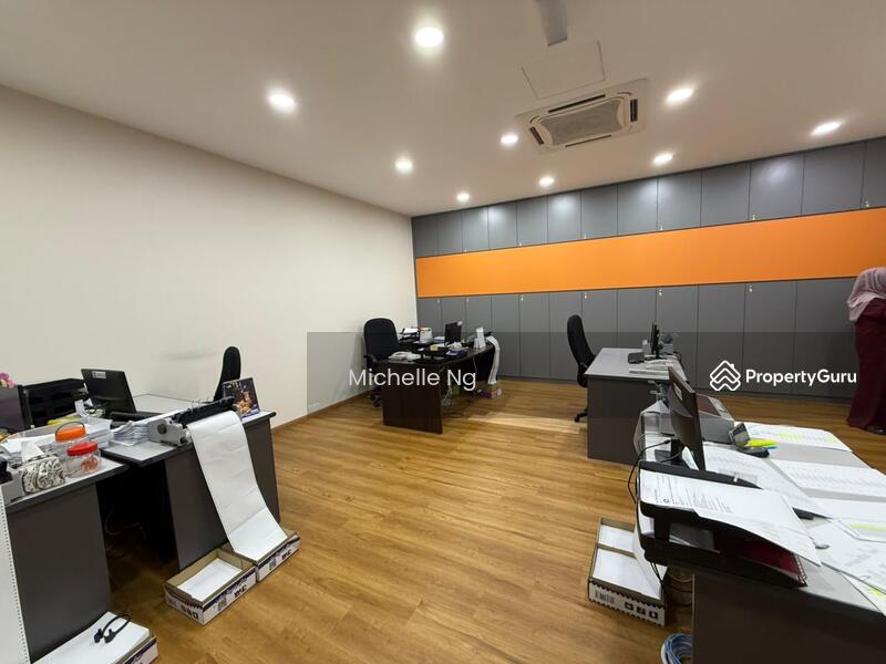 For Rent - 1.5 Storey Cluster Factory in Eco Business Park 1 Phase 2 Internal Extended Renovated