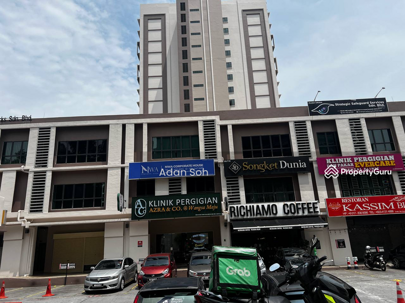 For Sale - Plaza Wangsa Maju 4 Storey FREEHOLD Shop Office