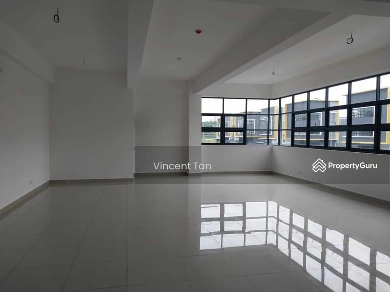For Rent - (built up 6500 sqft) Brand new 3 Storey Semi Detached Factory in xme business park,nilai