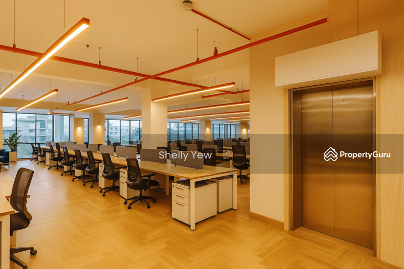 Untuk Disewa - 17K sf Frontage Mainroad Glass Panel Facade Design Shoplot Retail Office