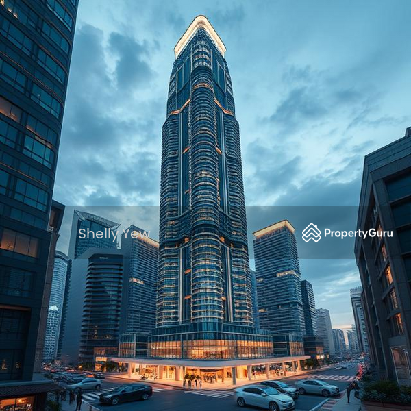 Untuk Dijual - Freehold Standalone Prestigious Golden Triangle Corporate Office Tower