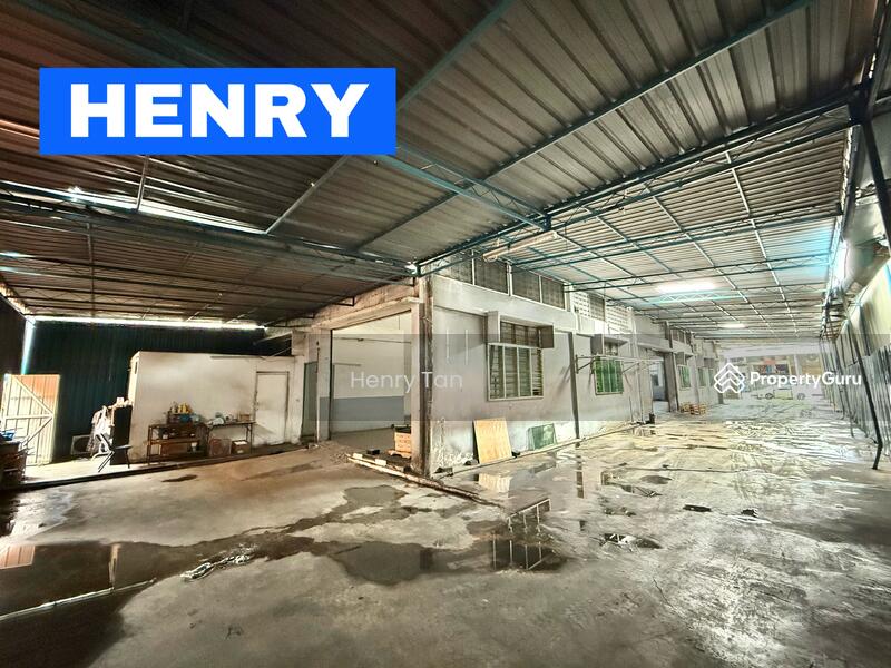 For Rent - Juru Semi-D Warehouse Factory Well Maintained near Bukit Minyak