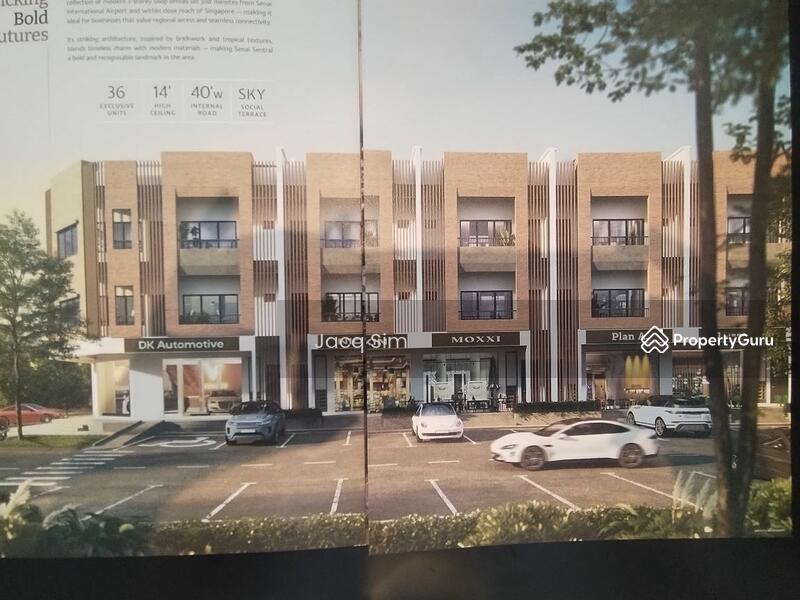 Untuk Dijual - Senai New Shop/Dual key concept/Prime Location