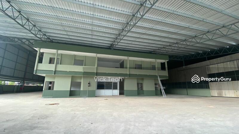 Untuk Disewa - 1.5sty Detached Factory Warehouse250amps 38,500sf Parit Bundar