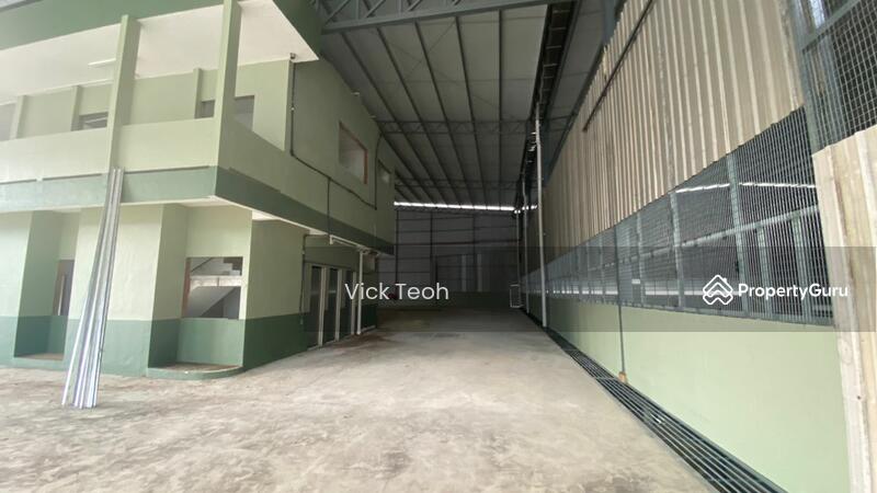 Untuk Disewa - 1.5sty Detached Factory Warehouse250amps 38,500sf Parit Bundar