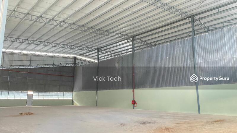 Untuk Disewa - 1.5sty Detached Factory Warehouse250amps 38,500sf Parit Bundar