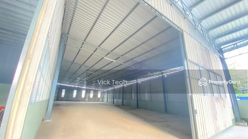 Untuk Disewa - 1.5sty Detached Factory Warehouse250amps 38,500sf Parit Bundar