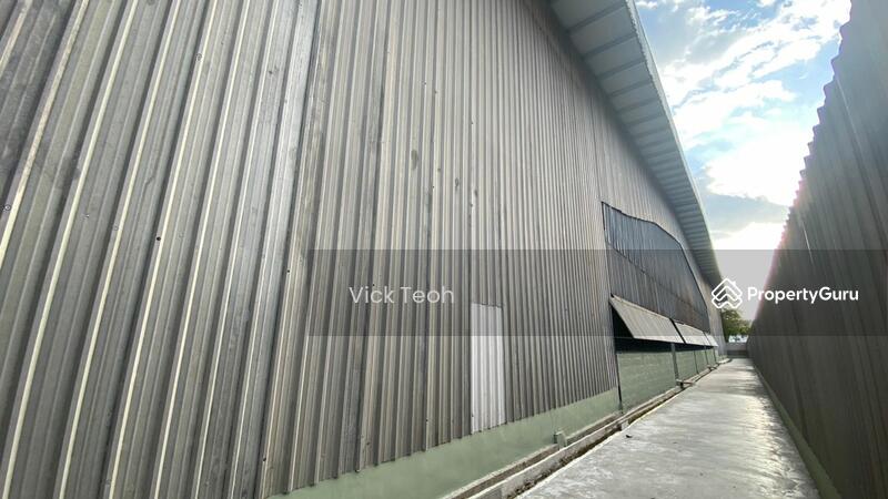Untuk Disewa - 1.5sty Detached Factory Warehouse250amps 38,500sf Parit Bundar
