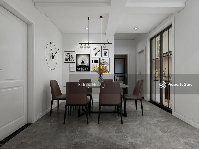 Untuk Dijual - [Monthly RM 1600] Freehold 3R2B Semi-D Condo With MRT Linked