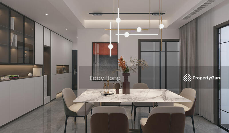 Untuk Dijual - [Monthly RM 1600] Freehold 3R2B Semi-D Condo With MRT Linked