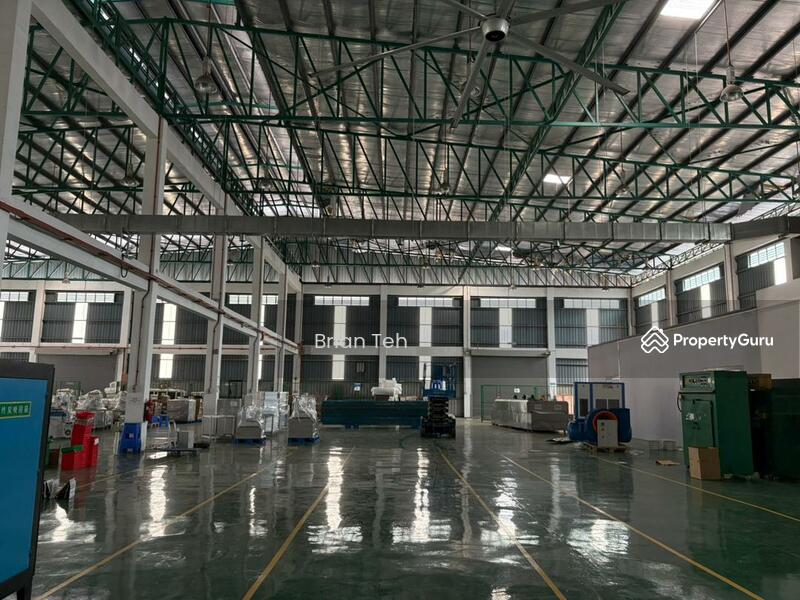 Untuk Dijual - 1 Acre Detached Factory Warehouse Sale at Bukit Minyak Industrial Park
