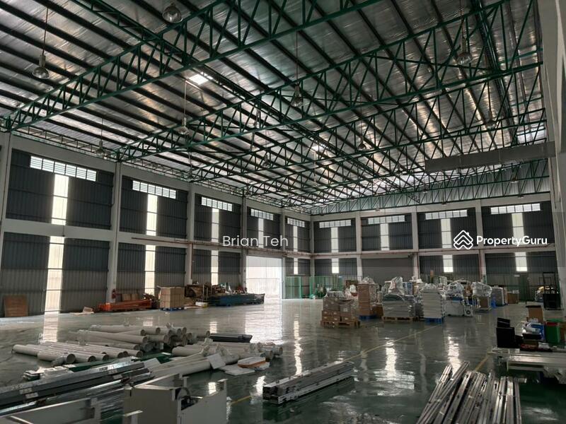 Untuk Dijual - 1 Acre Detached Factory Warehouse Sale at Bukit Minyak Industrial Park