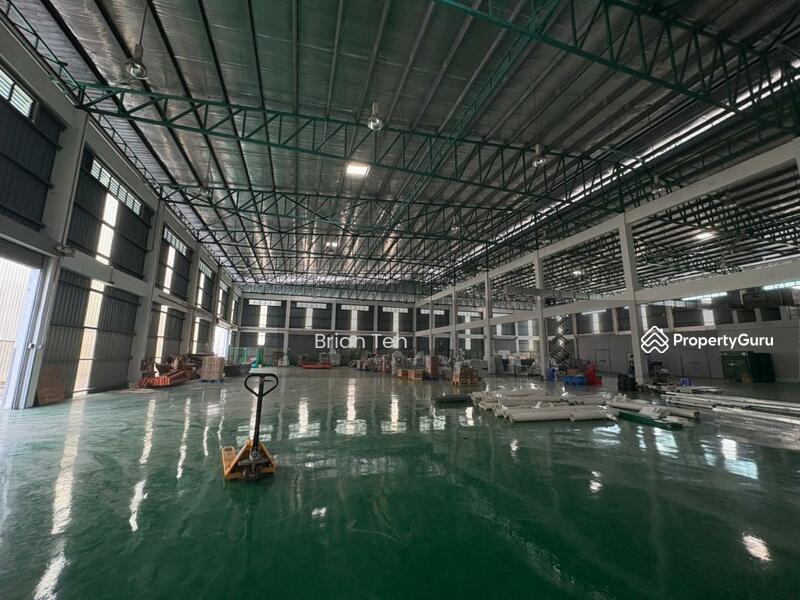 Untuk Dijual - 1 Acre Detached Factory Warehouse Sale at Bukit Minyak Industrial Park