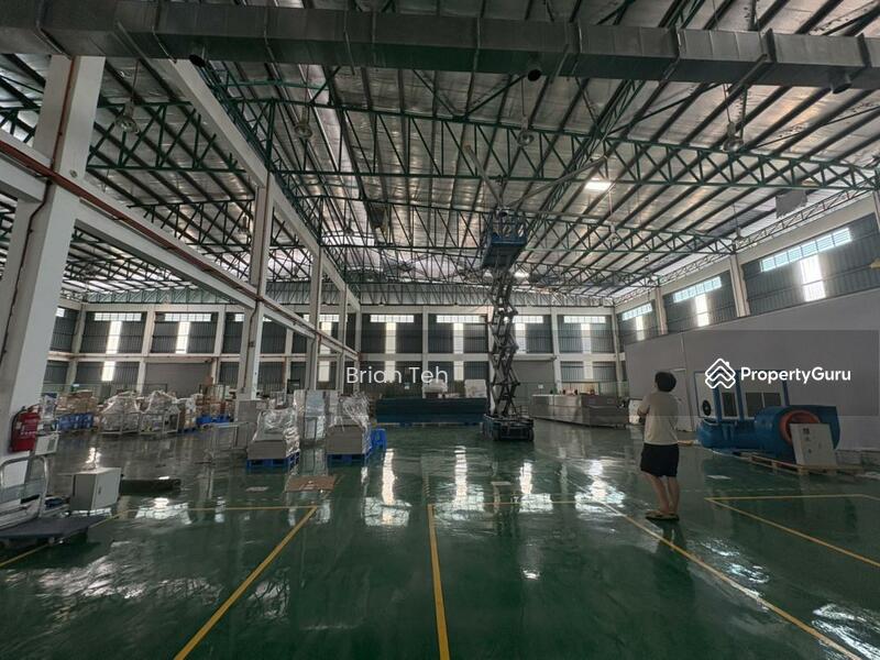 Untuk Dijual - 1 Acre Detached Factory Warehouse Sale at Bukit Minyak Industrial Park