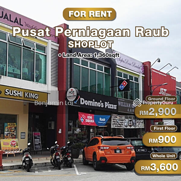 For Rent - Pusat Perniagaan Raub