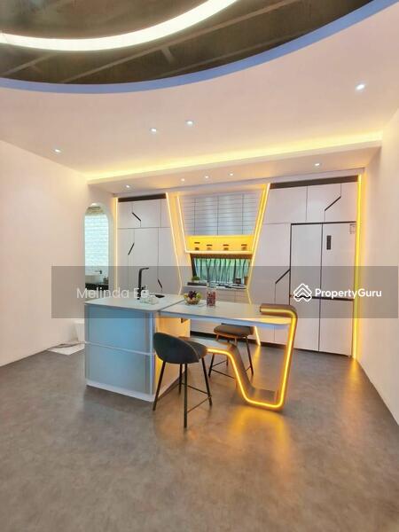 For Rent - Johor Bahru Victory Kempas Utama Nice Design 3 Storey Shop Office (Gf)