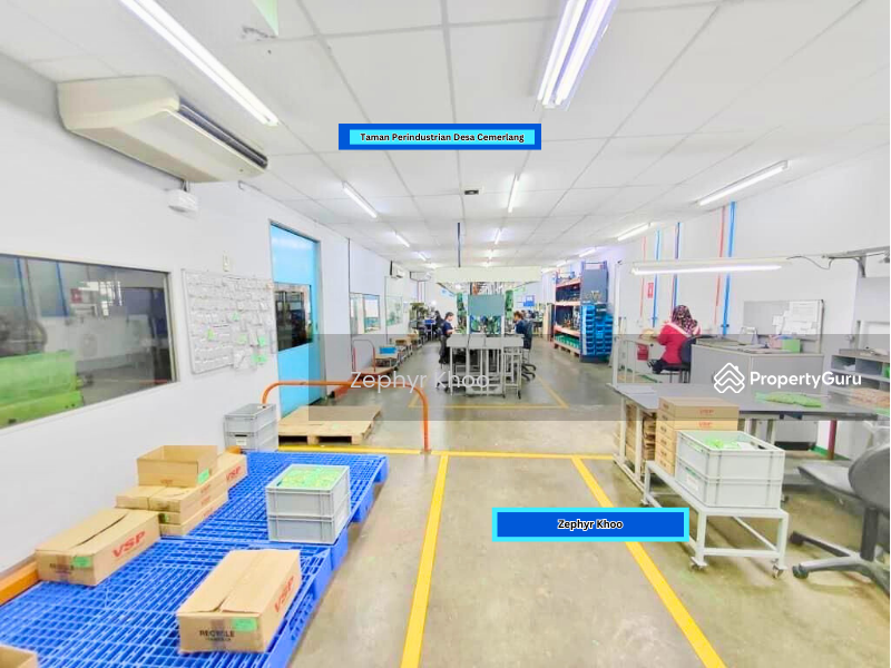 For Sale - Desa Cemerlang Semi Detached Factory