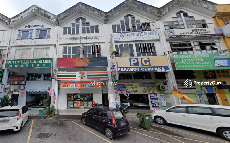 For Rent - Pandan Indah Ground Floor Shop & Corner Unit For Rent, Commercial area