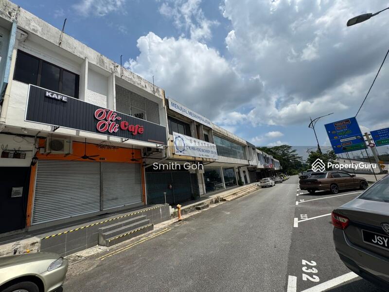For Sale - Taman Tasek @ Jalan Lembah 2 Storey Shoplot Roi 4.5% Near Jb Town Rts Ciq!