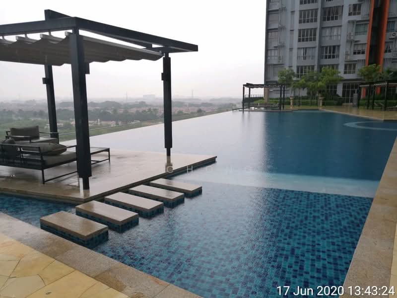 Service Residence for Sale at The Tresor @ Gravit8 - A Chong - Pool - PropertyGuru.com.my