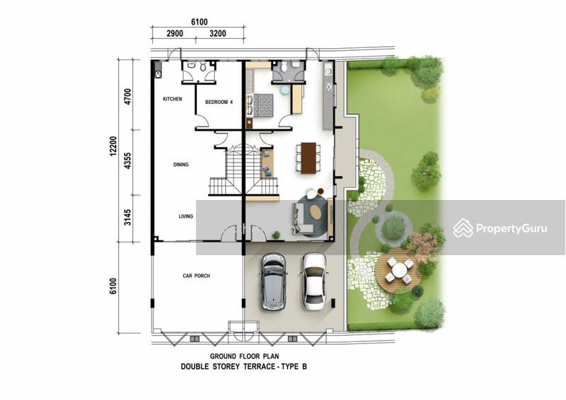 For Sale - New Launch Double Storey Terrace at Vesta Garden
