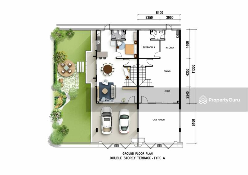 For Sale - New Launch Double Storey Terrace at Vesta Garden