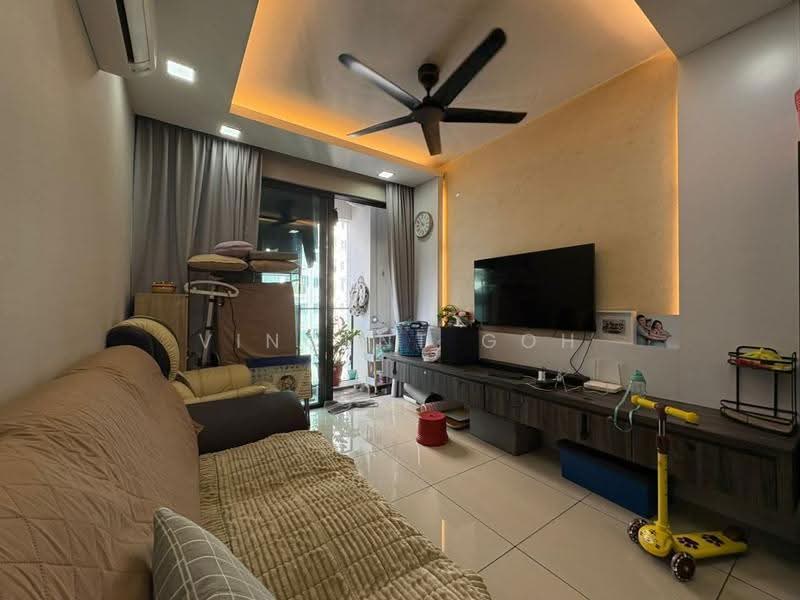 Service Residence for Sale at Mizumi Residences - Vincent Goh - Living Room - PropertyGuru.com.my