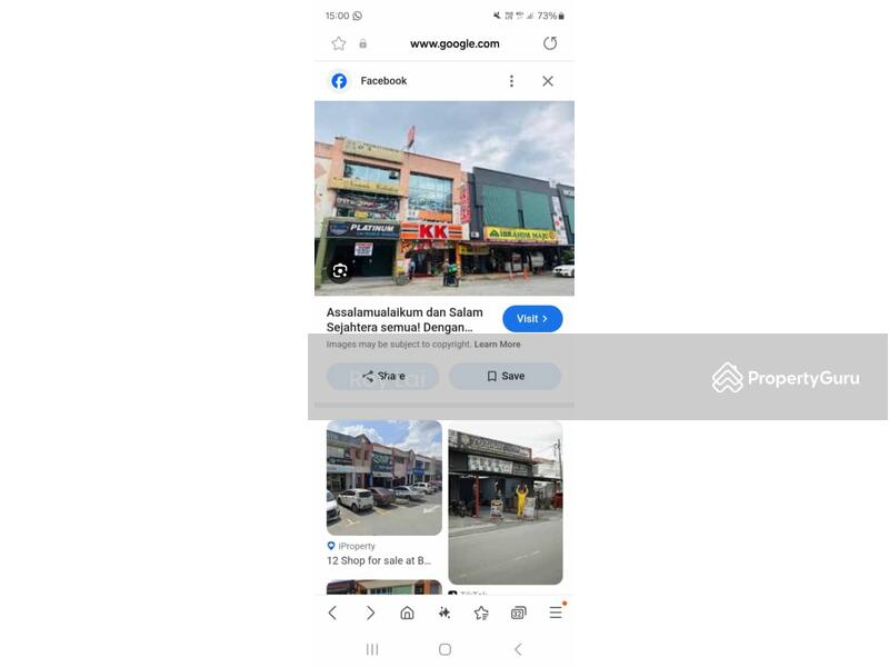 Untuk Disewa - Shop at Taman Seri Baiduri